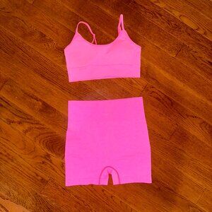 Hot Pink Workout Set